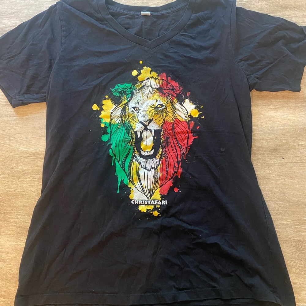 Christafari band Lion tee